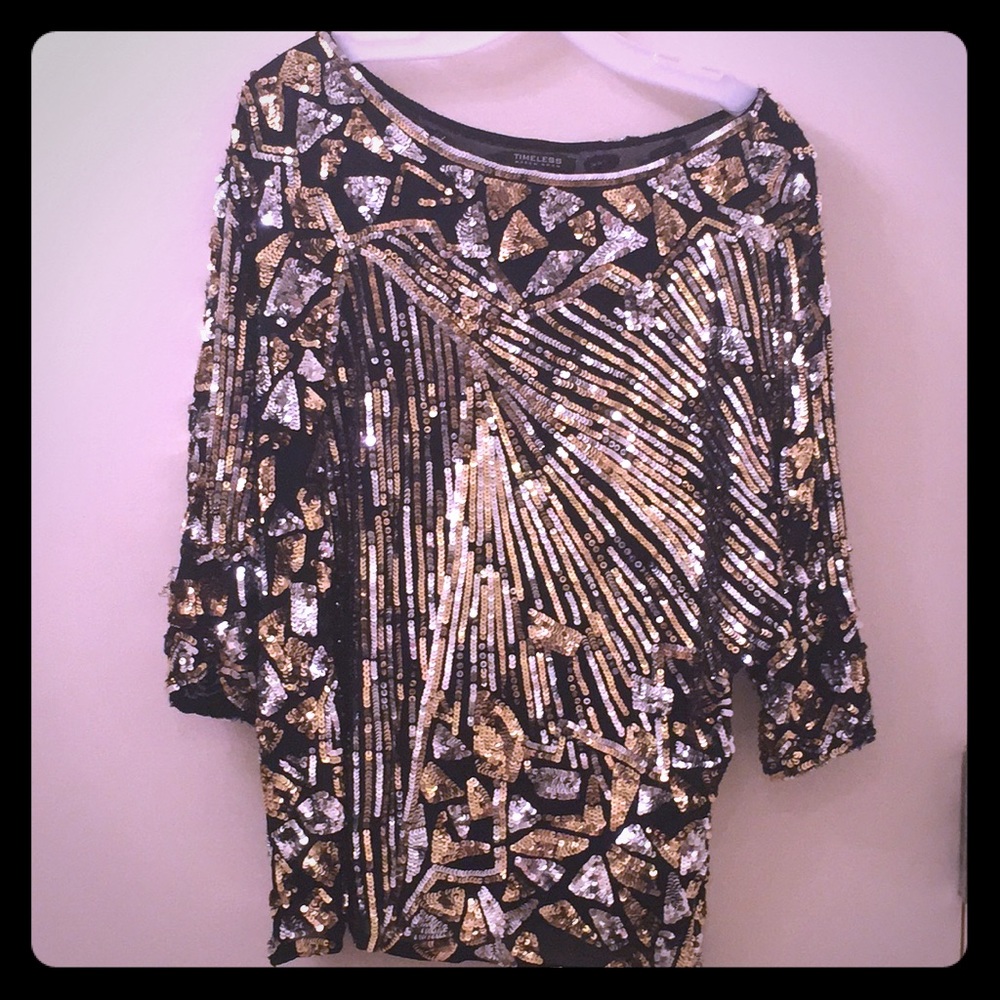 Naeem Khan long top, size 2